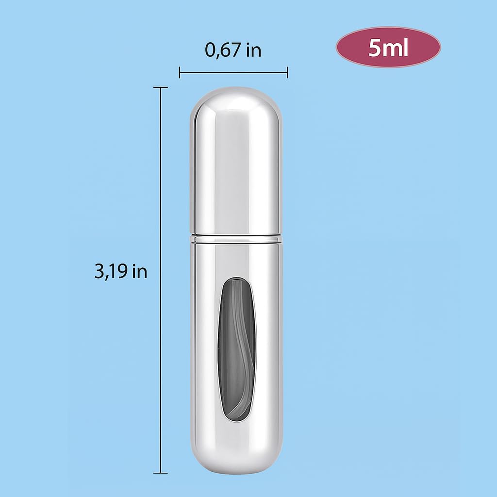 5ml Refillable Perfume Atomizer Spray Bottle U1603