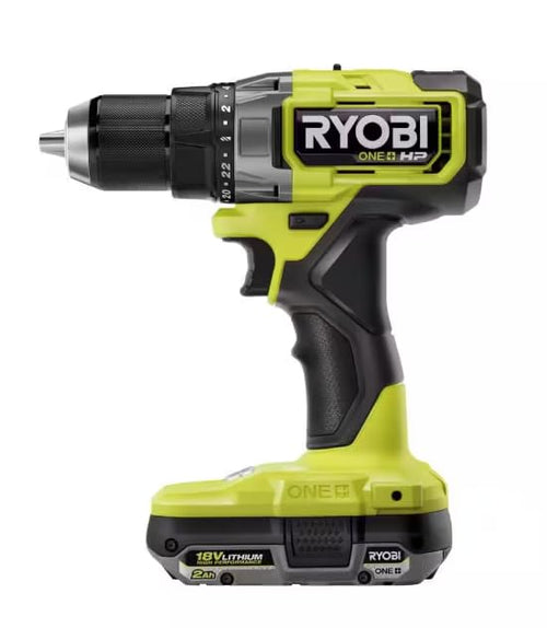 18V Brushless Cordless 2-Tool Combo Kit with 2.0 AH Batteries and Charger D762489