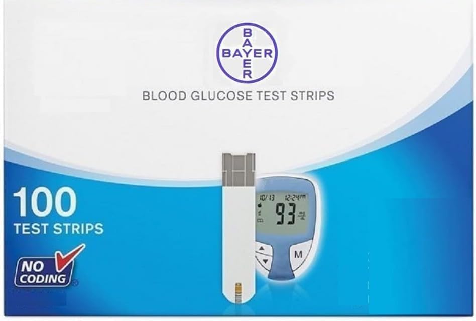 100 Ct Glucose Monitor Strips Q637429