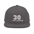 30th Birthday Snapback Hat S447443