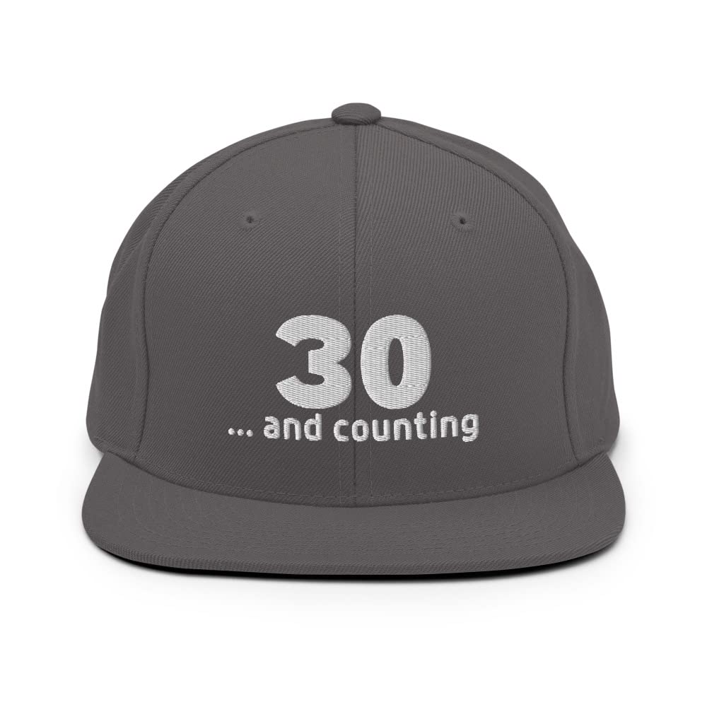 30th Birthday Snapback Hat S447443