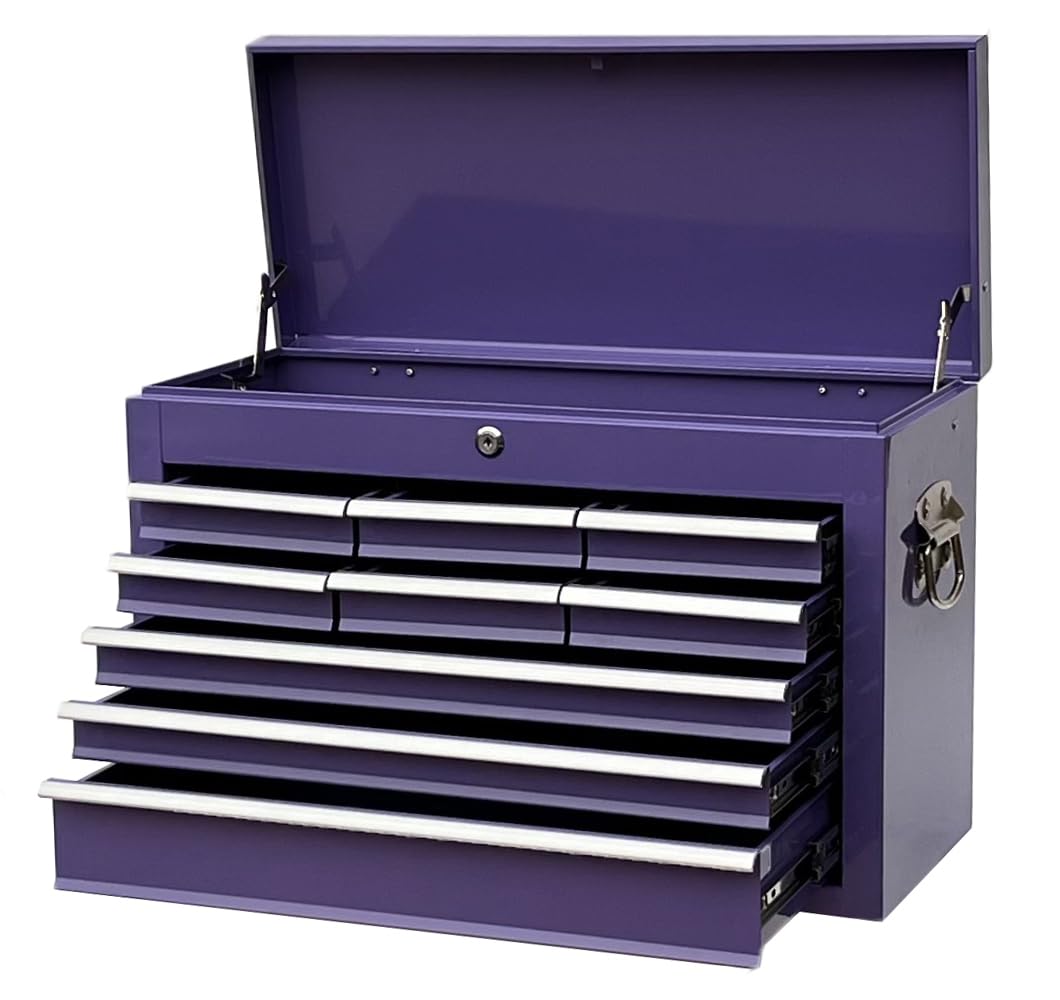 Portable 9 Drawer Steel Tool Chest F664