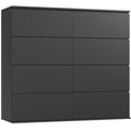 Black 8 Drawer Dresser I779873