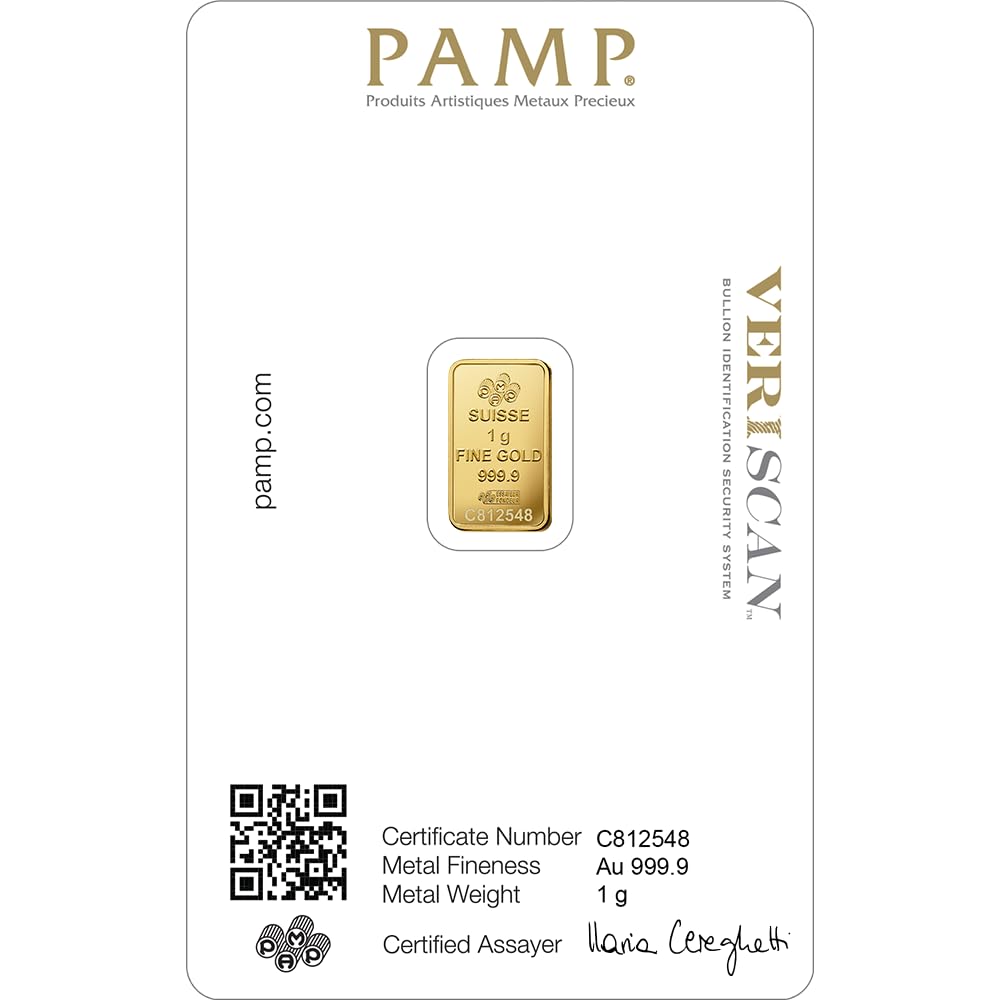 1 gram Gold Minted Bar F902148