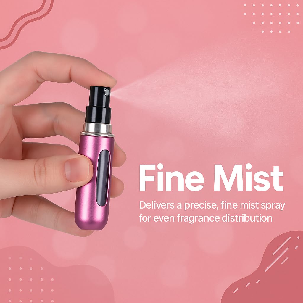 5ml Refillable Perfume Atomizer Spray Bottle U1603