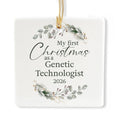 Ceramic 3-inch Square Ornament H8459