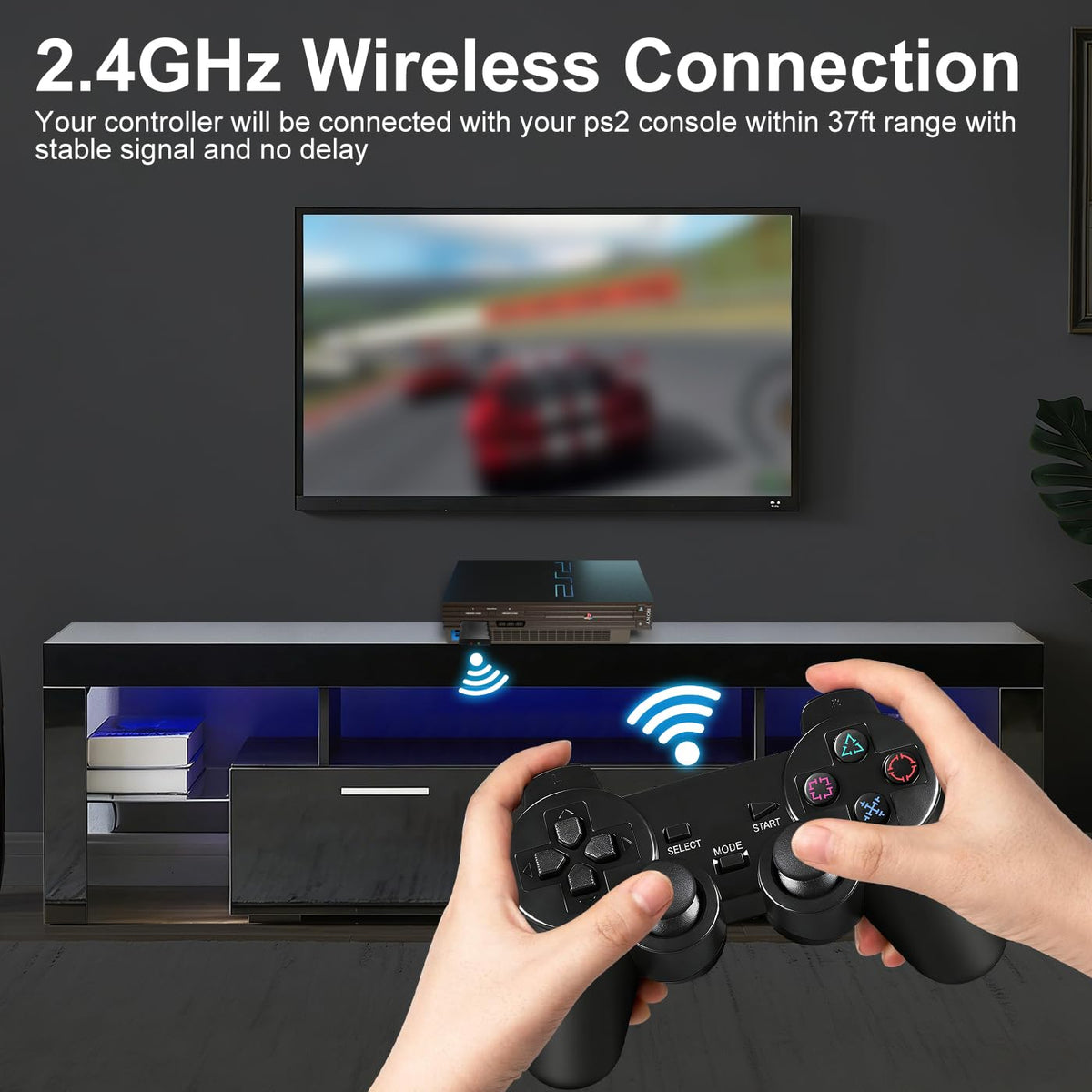 2 Pack 2.4GHz Wireless Controller W241