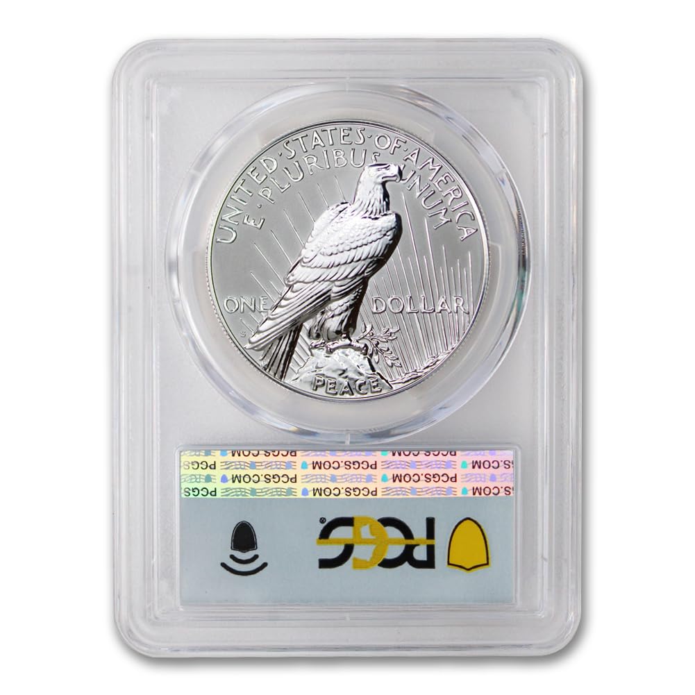 Set of 2 American Silver Morgan and Peace Dollar $1 D6899