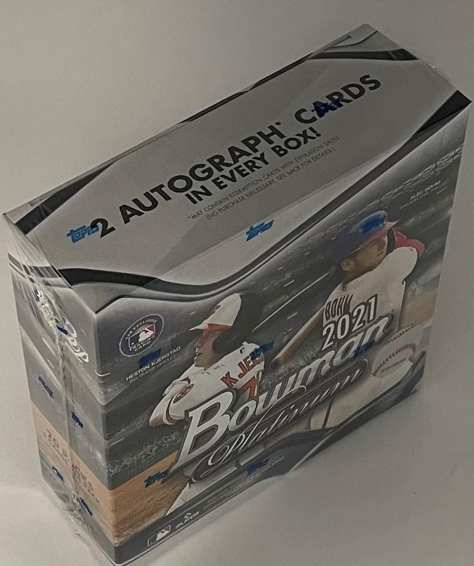 2021 Bowman Platinum MLB Baseball Card Mega Box Q878688