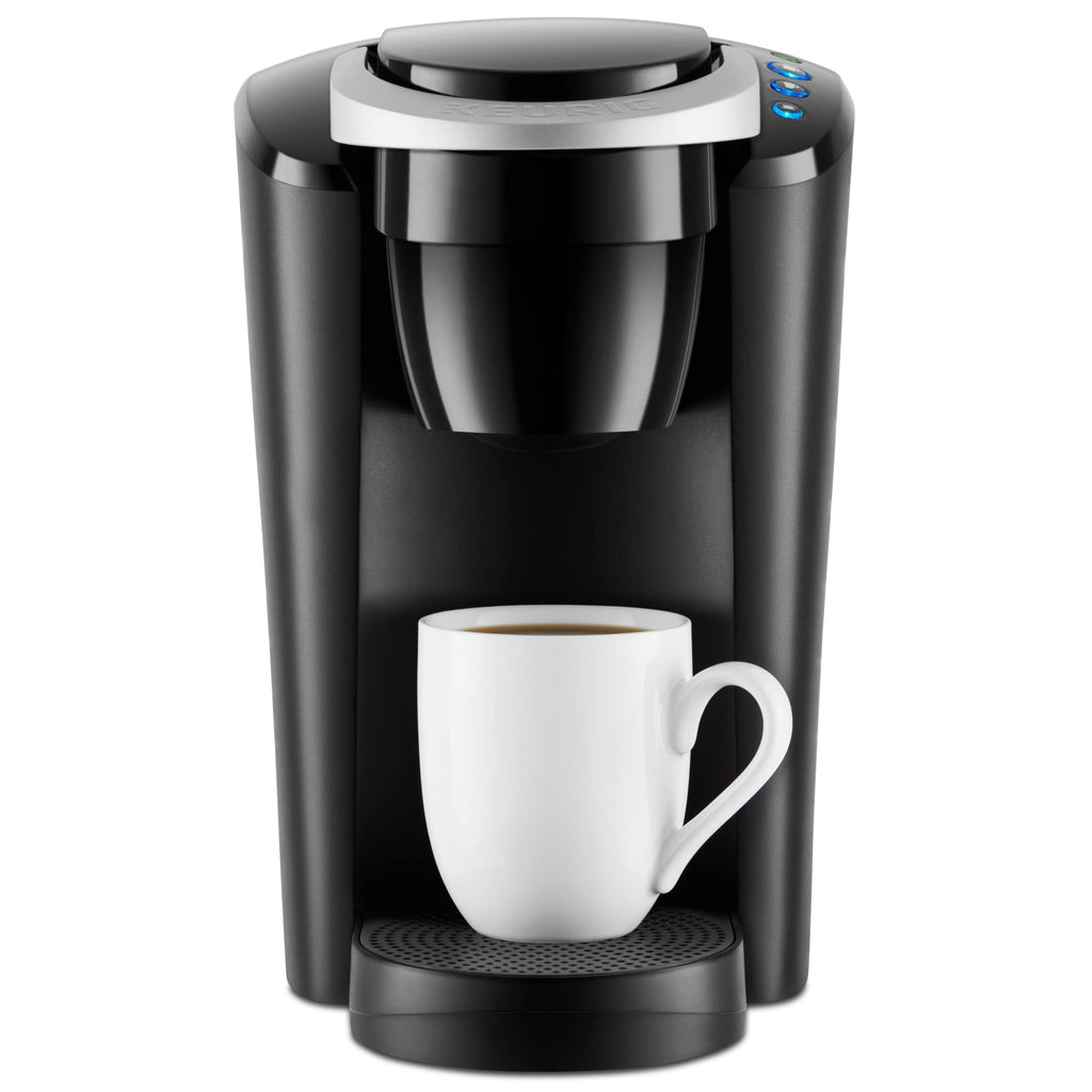 Black Single-Serve Coffee Maker with 3 Brew Sizes D327788