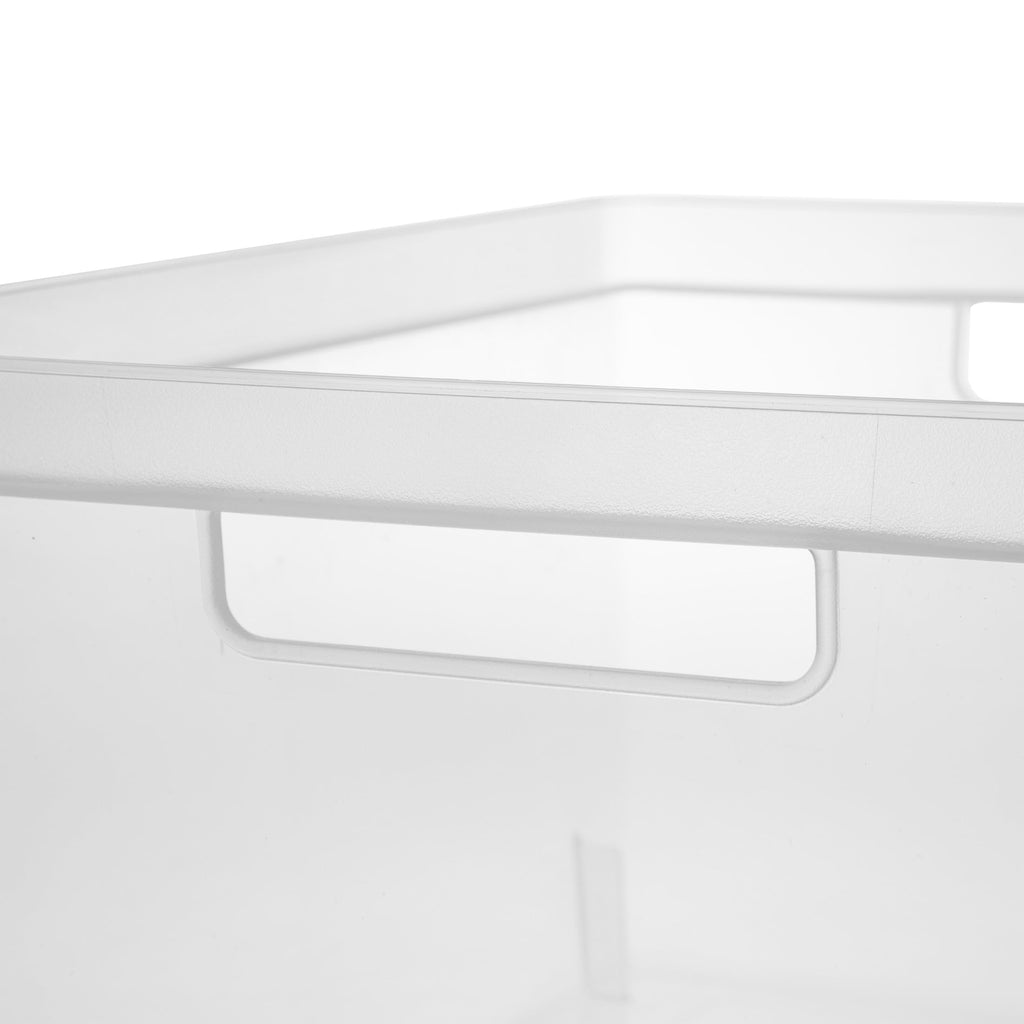 Black 3 Drawer Plastic Storage Tower S28450
