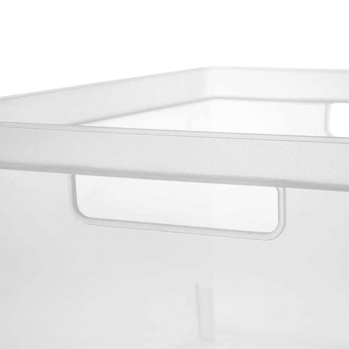 Black 3 Drawer Plastic Storage Tower S28450