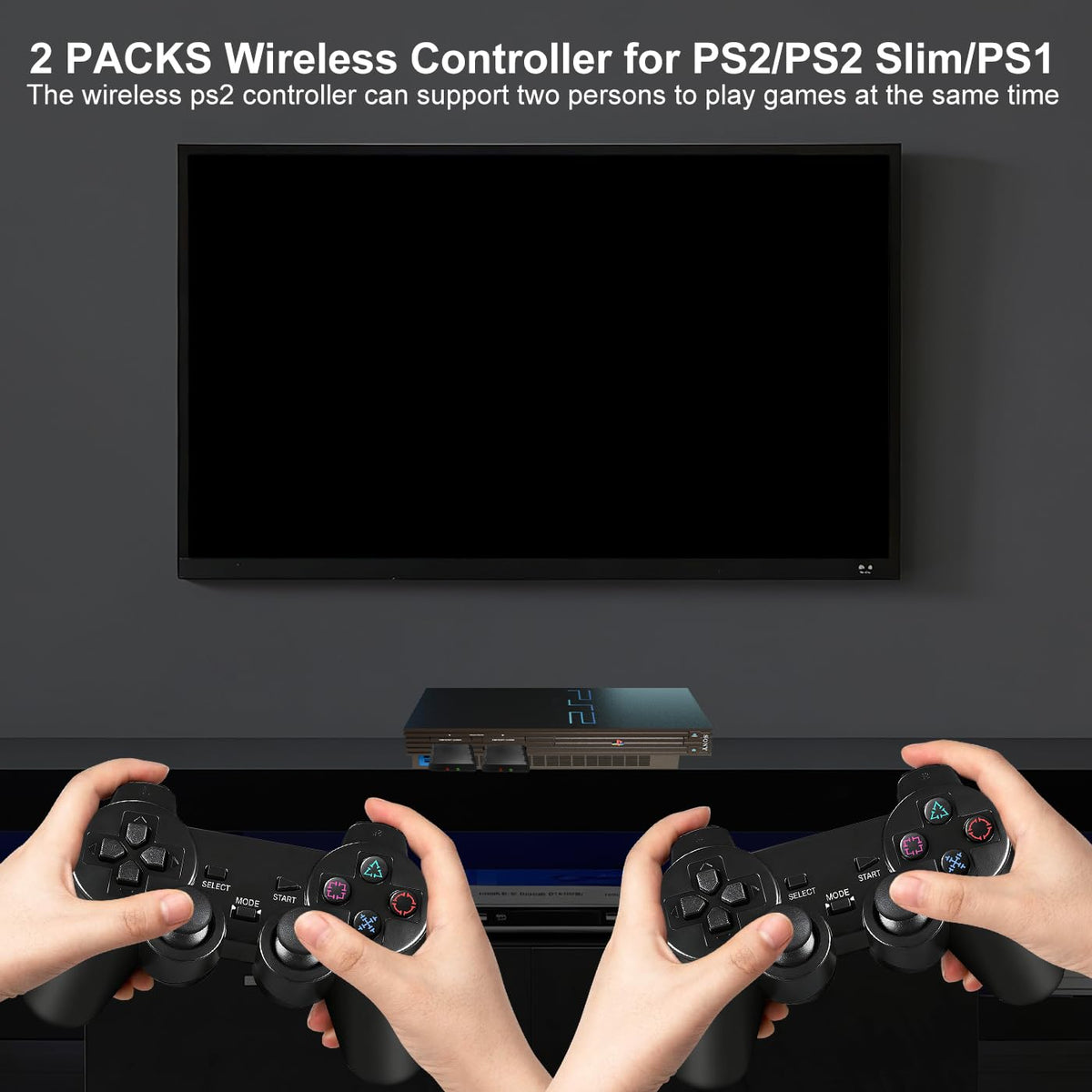 2 Pack 2.4GHz Wireless Controller W241