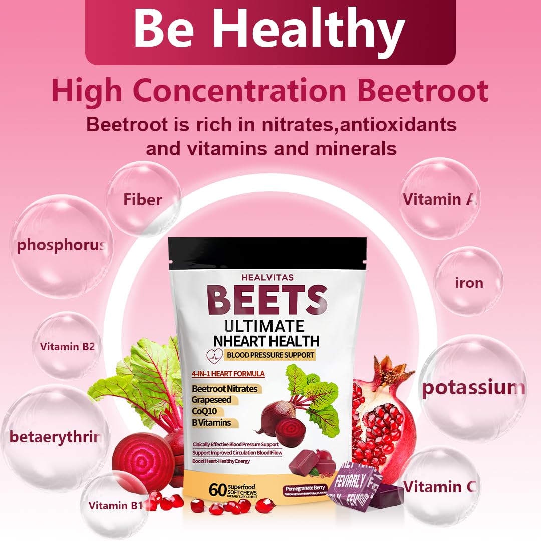 Beets Soft Chews 60ct B72820