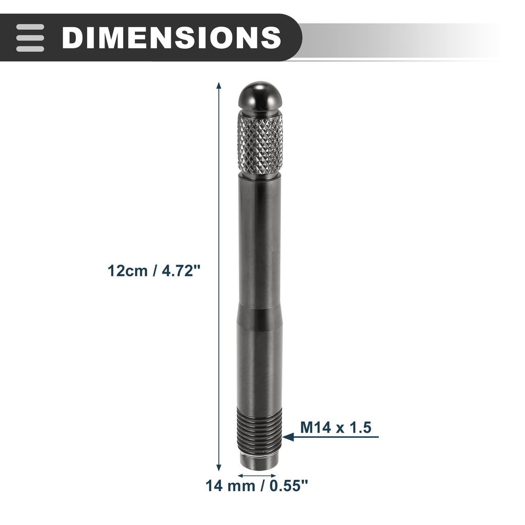 Stainless Steel Wheel Hangers Alignment Pin Tire Studs Tool, 2 Pcs M8350