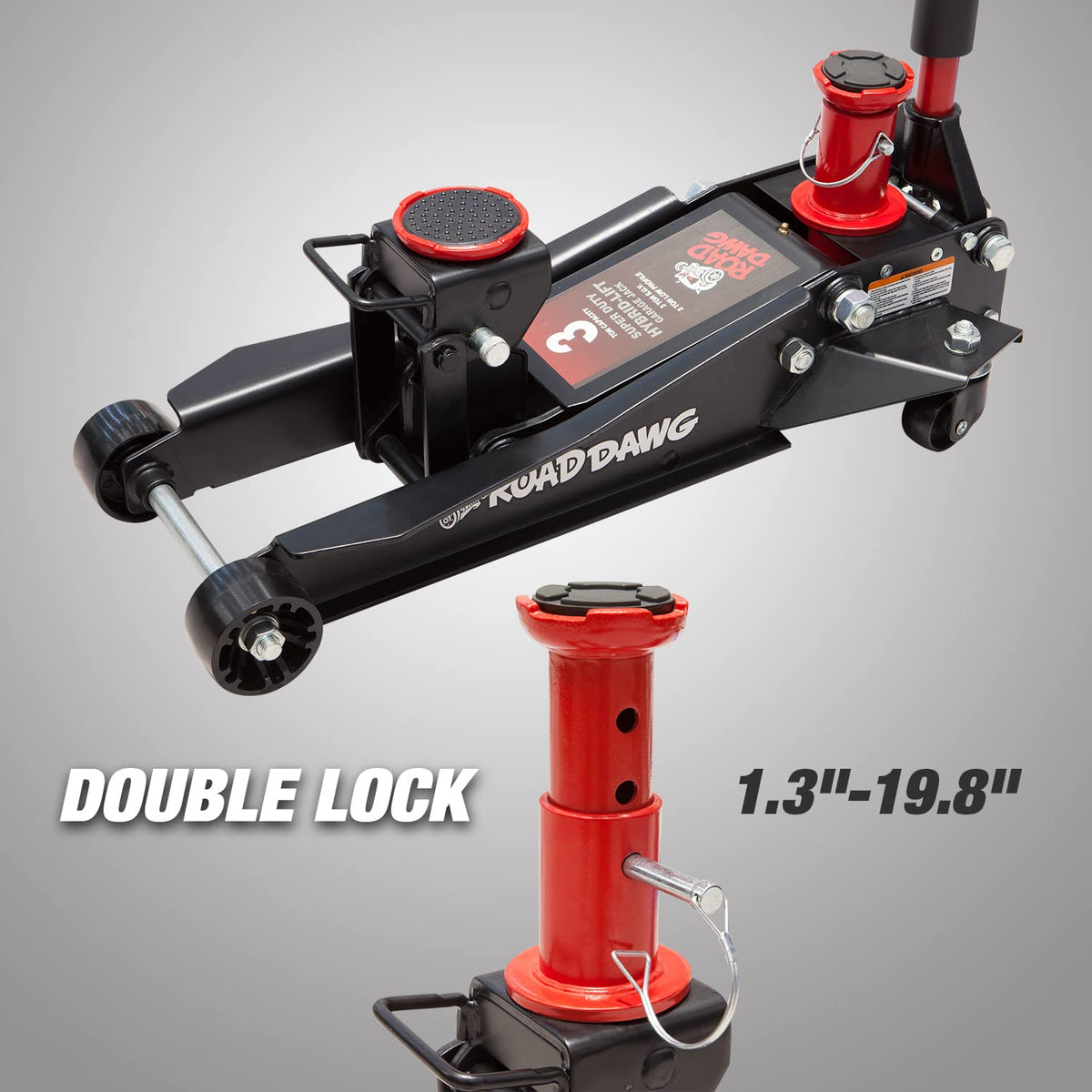3 Ton Low-Profile Hydraulic Floor Jack F464329