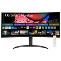 34" Curved UltraWide WQHD Smart Monitor with HDR10 100Hz Adjustable Stand A60053