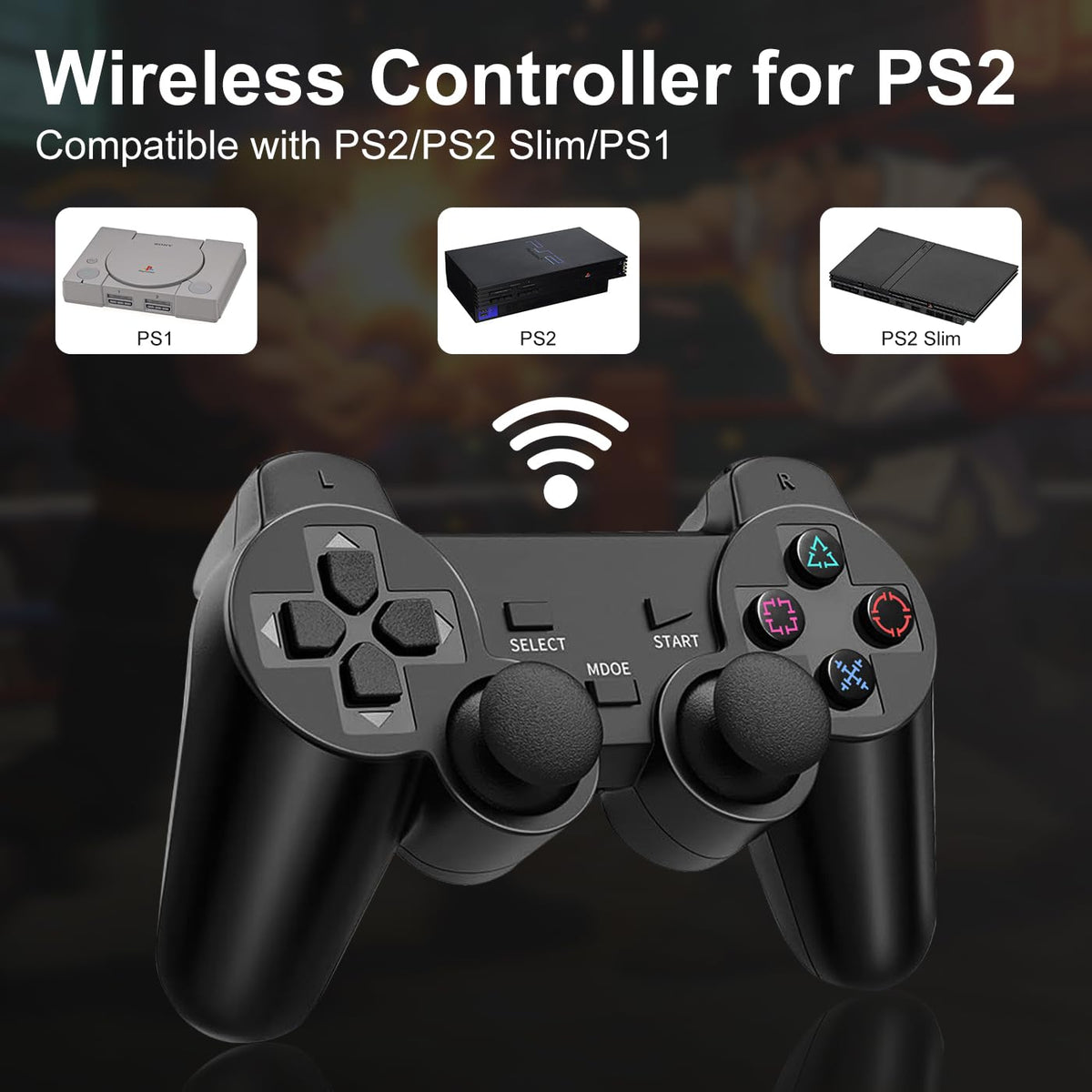 2 Pack 2.4GHz Wireless Controller W241