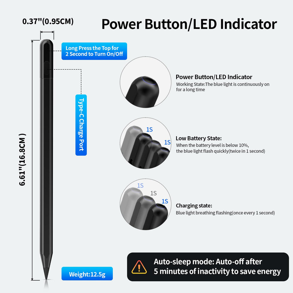 Black iPad Pencil W848166