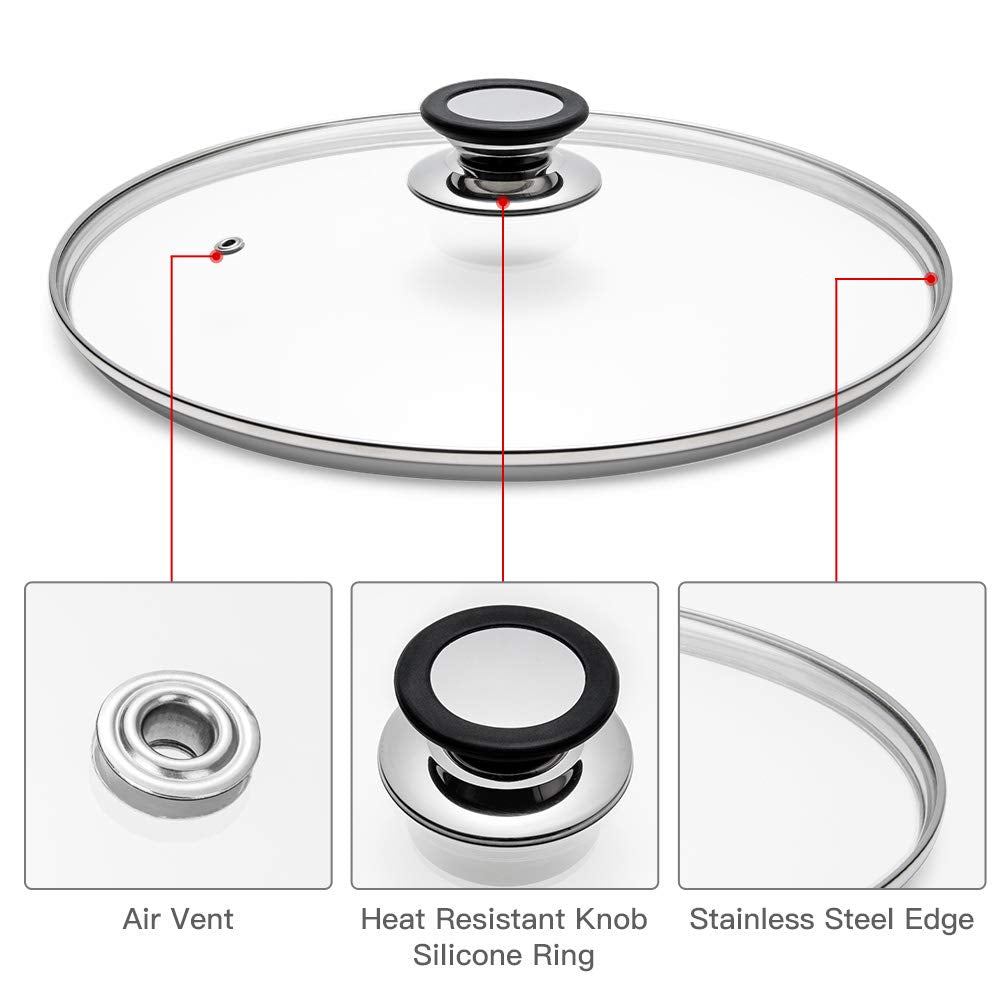Glass Lid for Frying Pan 9.5"/24cm C505772