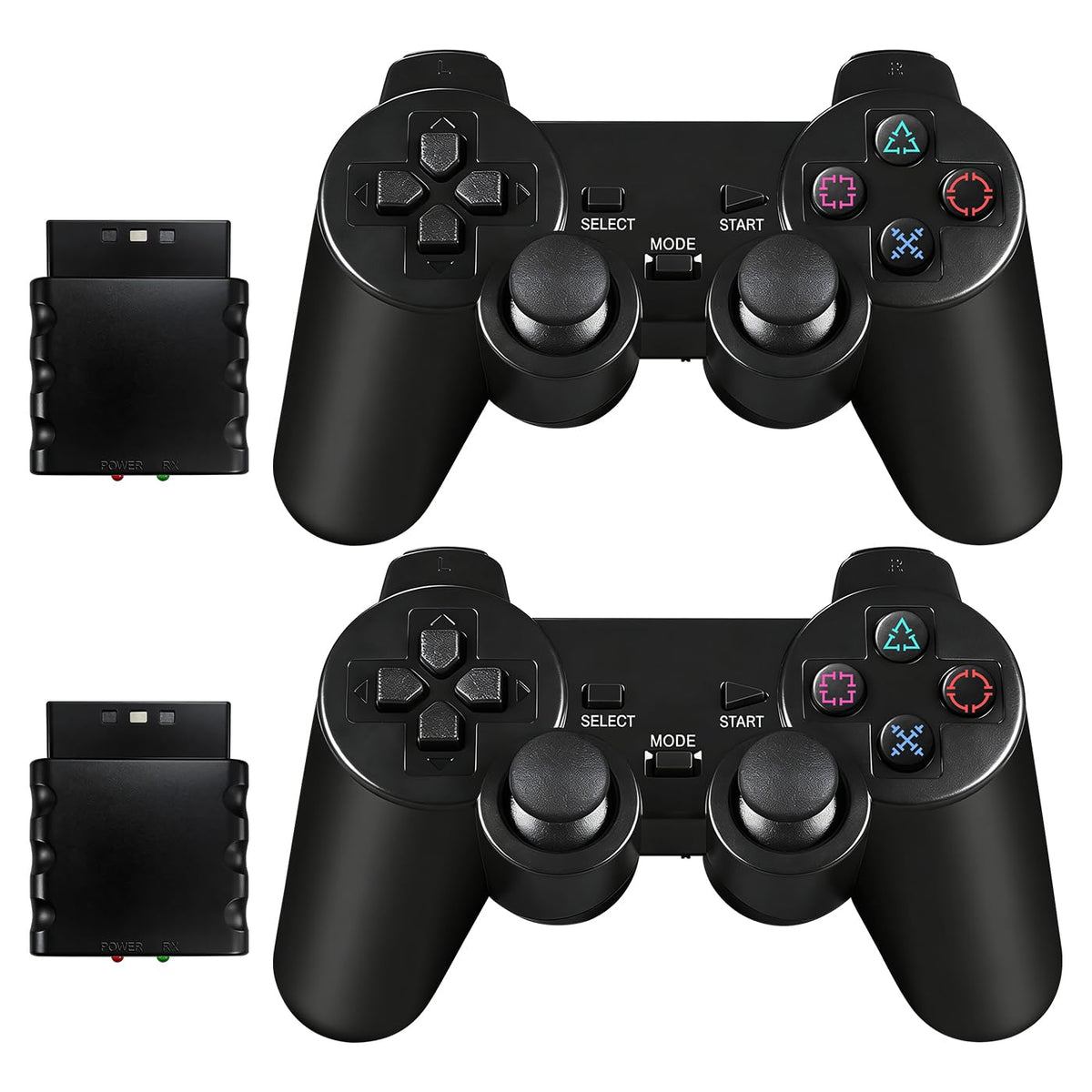 2 Pack 2.4GHz Wireless Controller W241