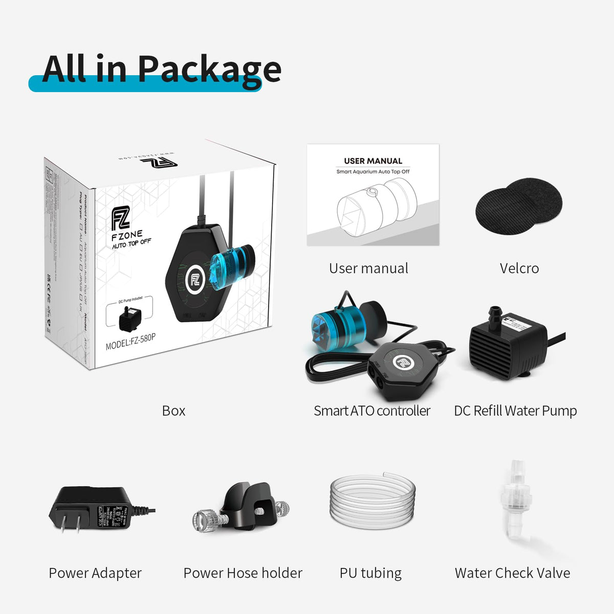 Aquarium Auto Top Off Controller F325971