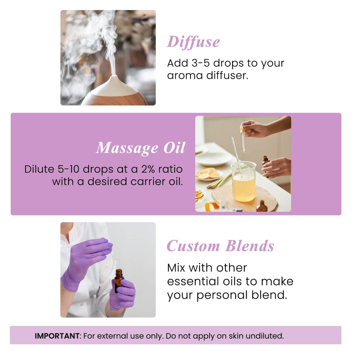 Lavender and Citronella Essential Oils 2 x 4 Fl Oz B45473
