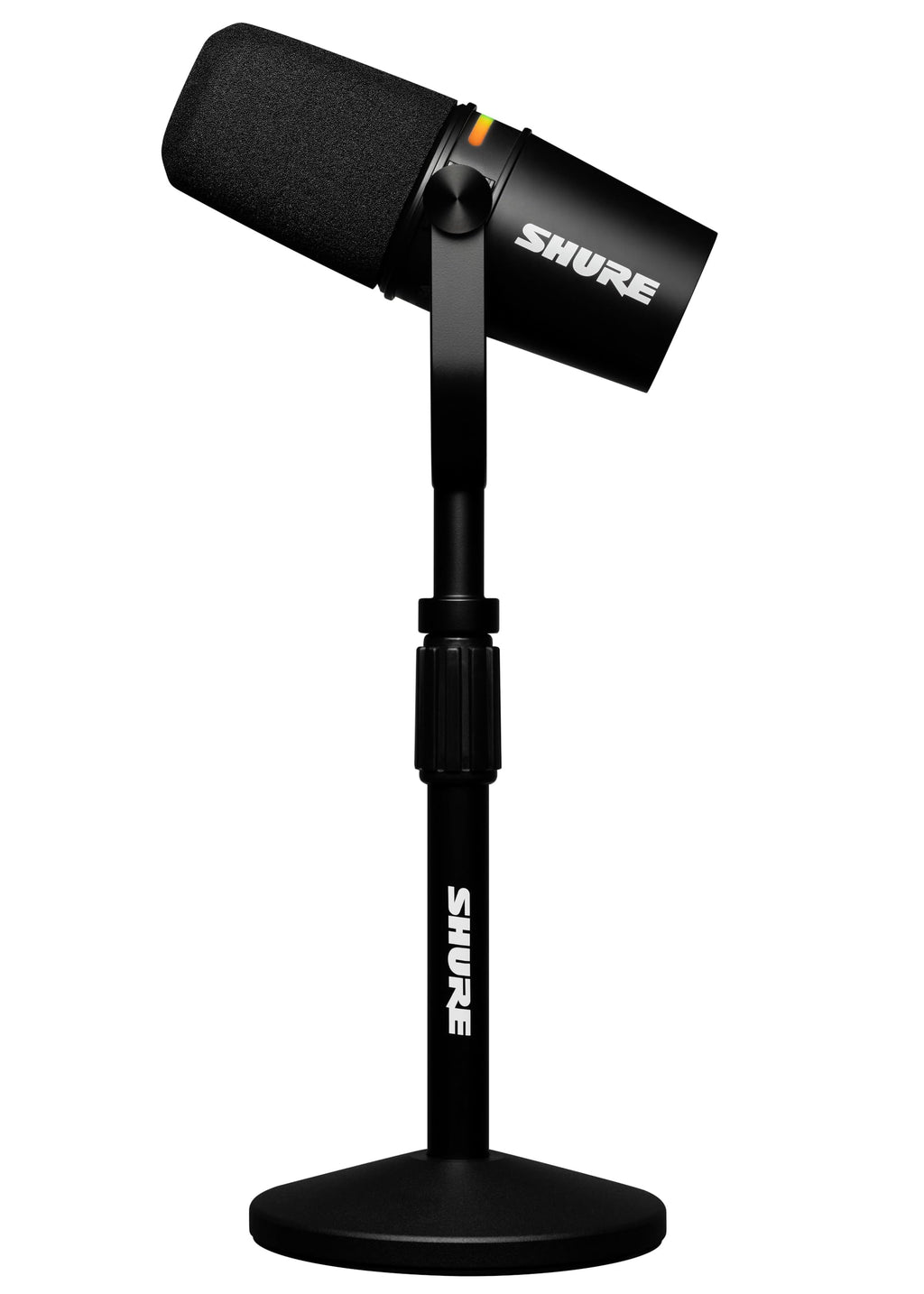 Black USB-C XLR Dynamic Podcast Mic with Stand I69593
