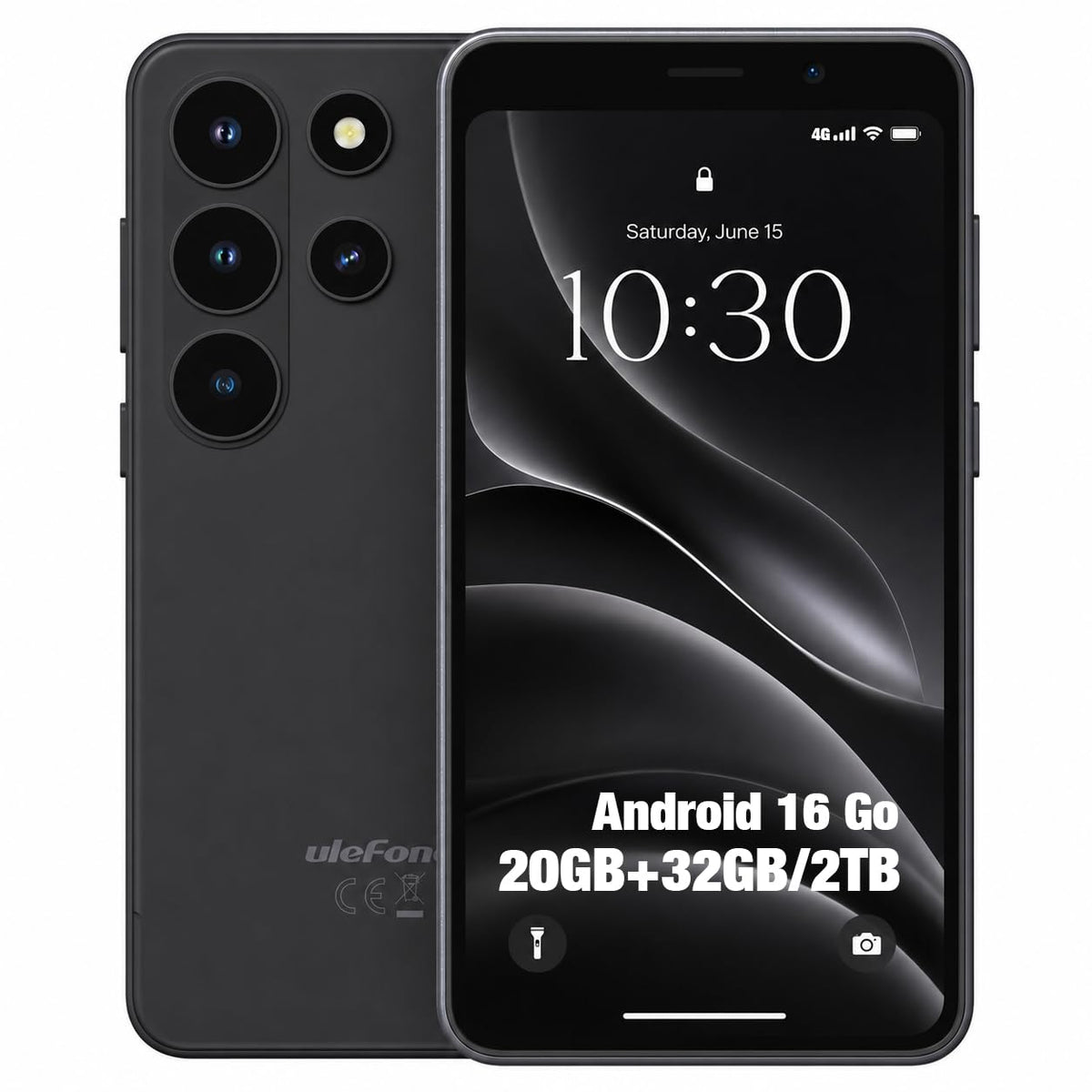 Unlocked 5" Compact 4G Smartphone U13322