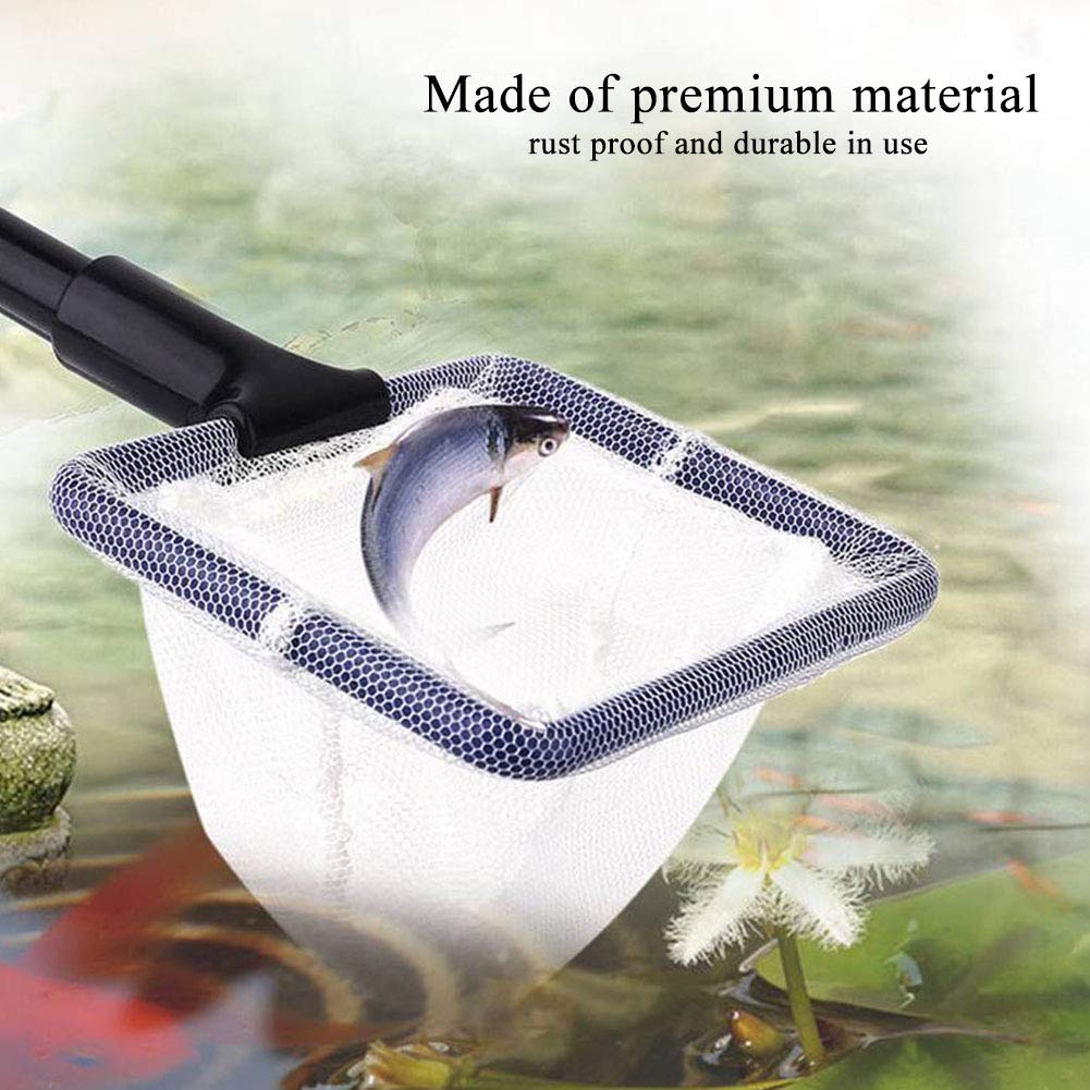 5 in 1 Retractable Aquarium Cleaning Kit with Stainless Steel Scraper N687