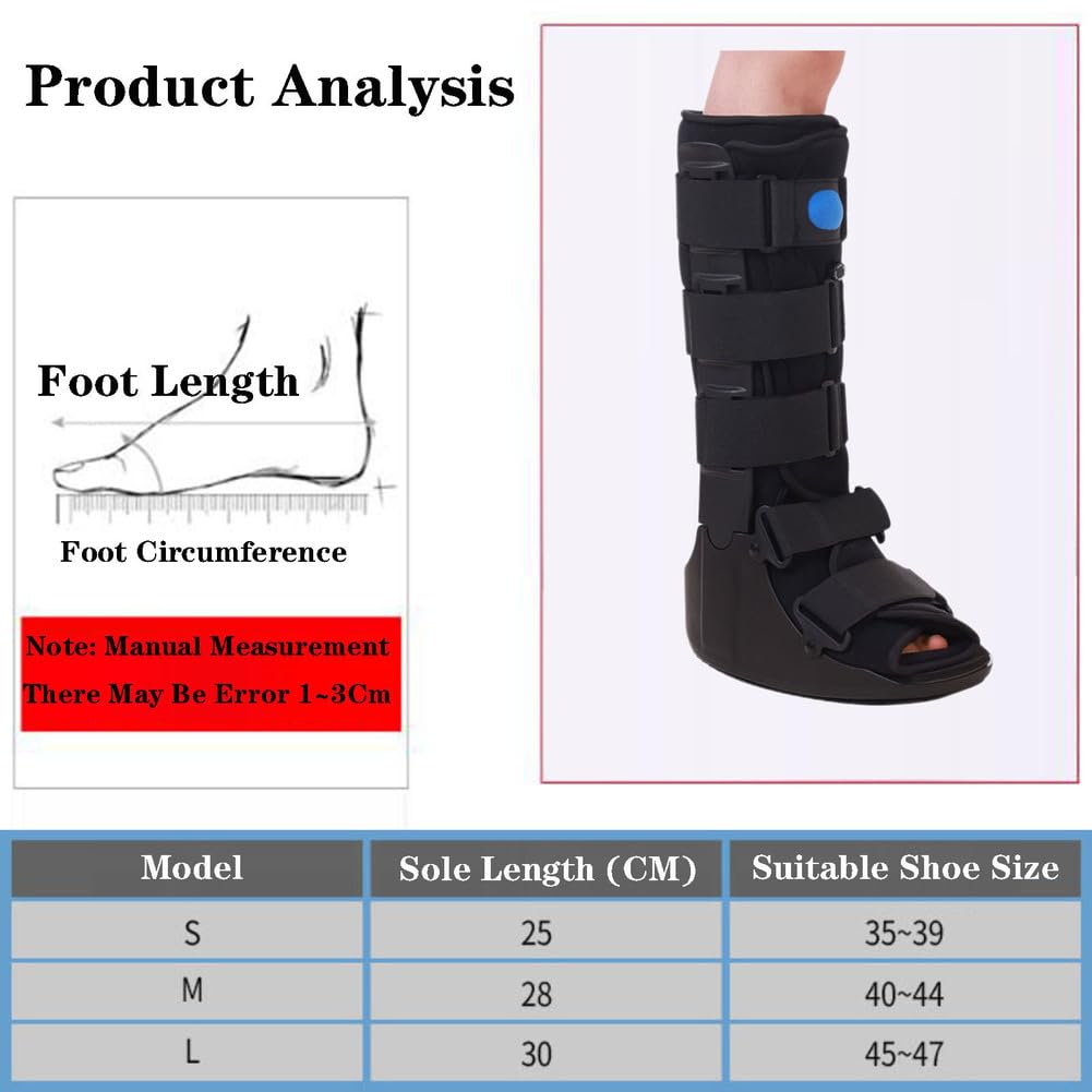Air Cam Walker Leg Brace Support Walking Boot L472314