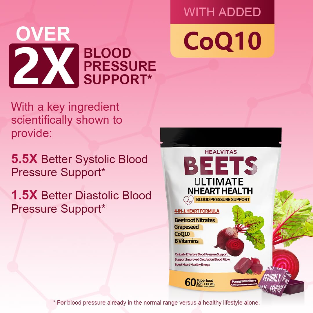 Beets Soft Chews 60ct B72820