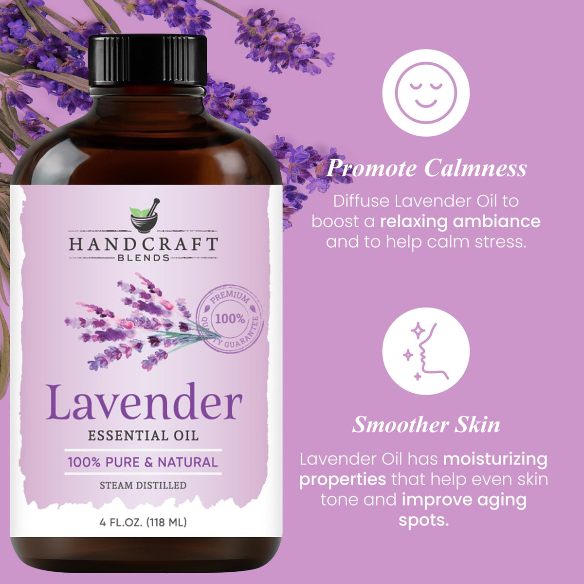 Lavender and Citronella Essential Oils 2 x 4 Fl Oz B45473