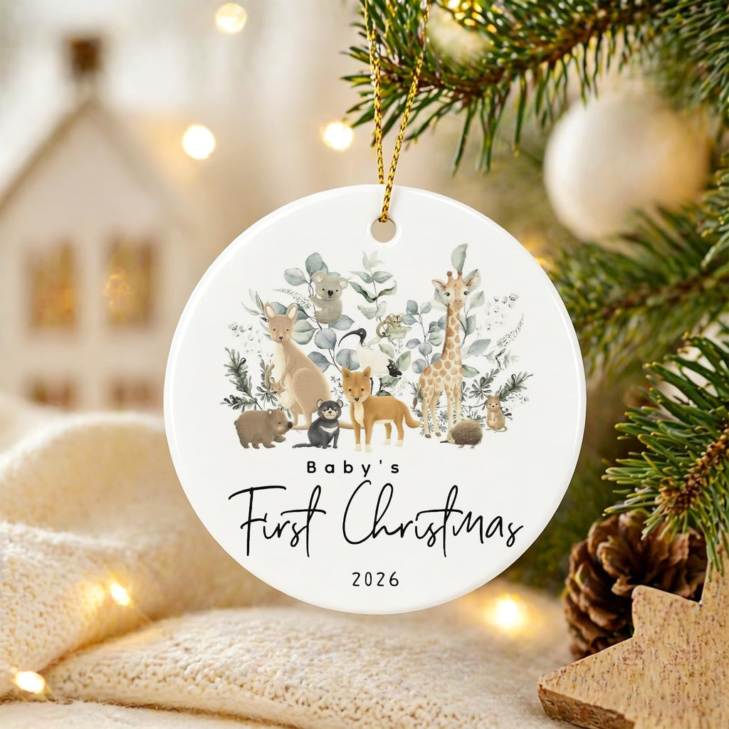 Baby First Christmas Ornament 2026 N683