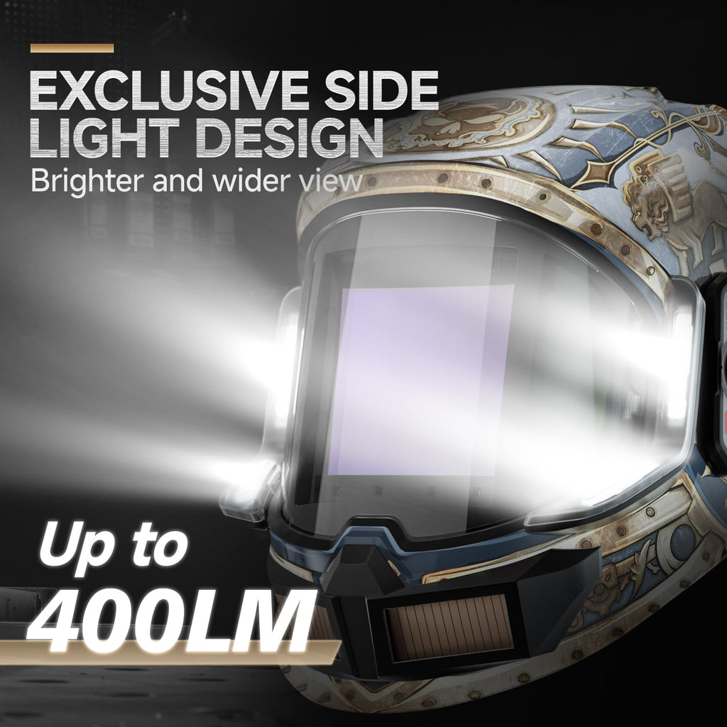 Auto Darkening Welding Helmet with Light H29404