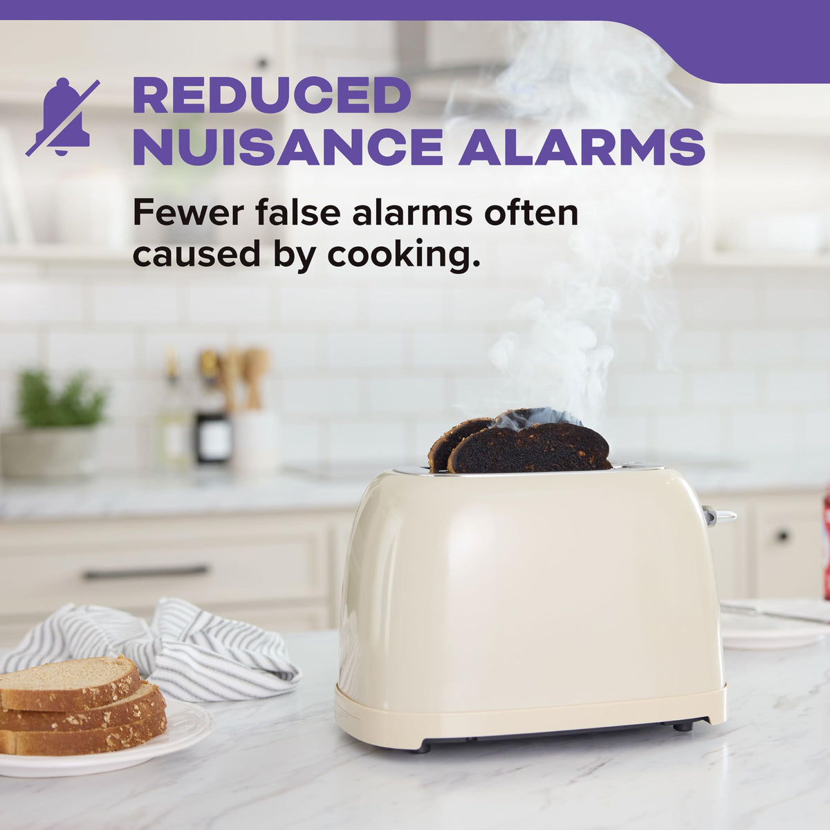 Smoke & Carbon Monoxide Detector, AA Battery-Powered, 3 Pack F76852