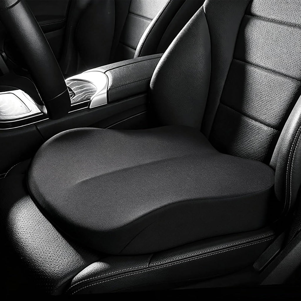 Black Memory Foam Wedge Seat Cushion M534289