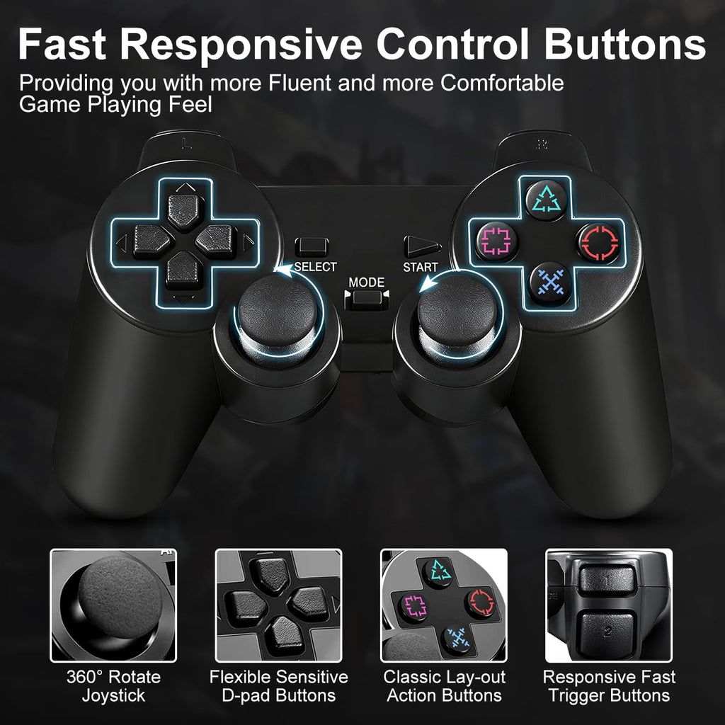 2 Pack 2.4GHz Wireless Controller W241
