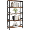 31.5" 5-Tier Industrial Bookshelf W65143