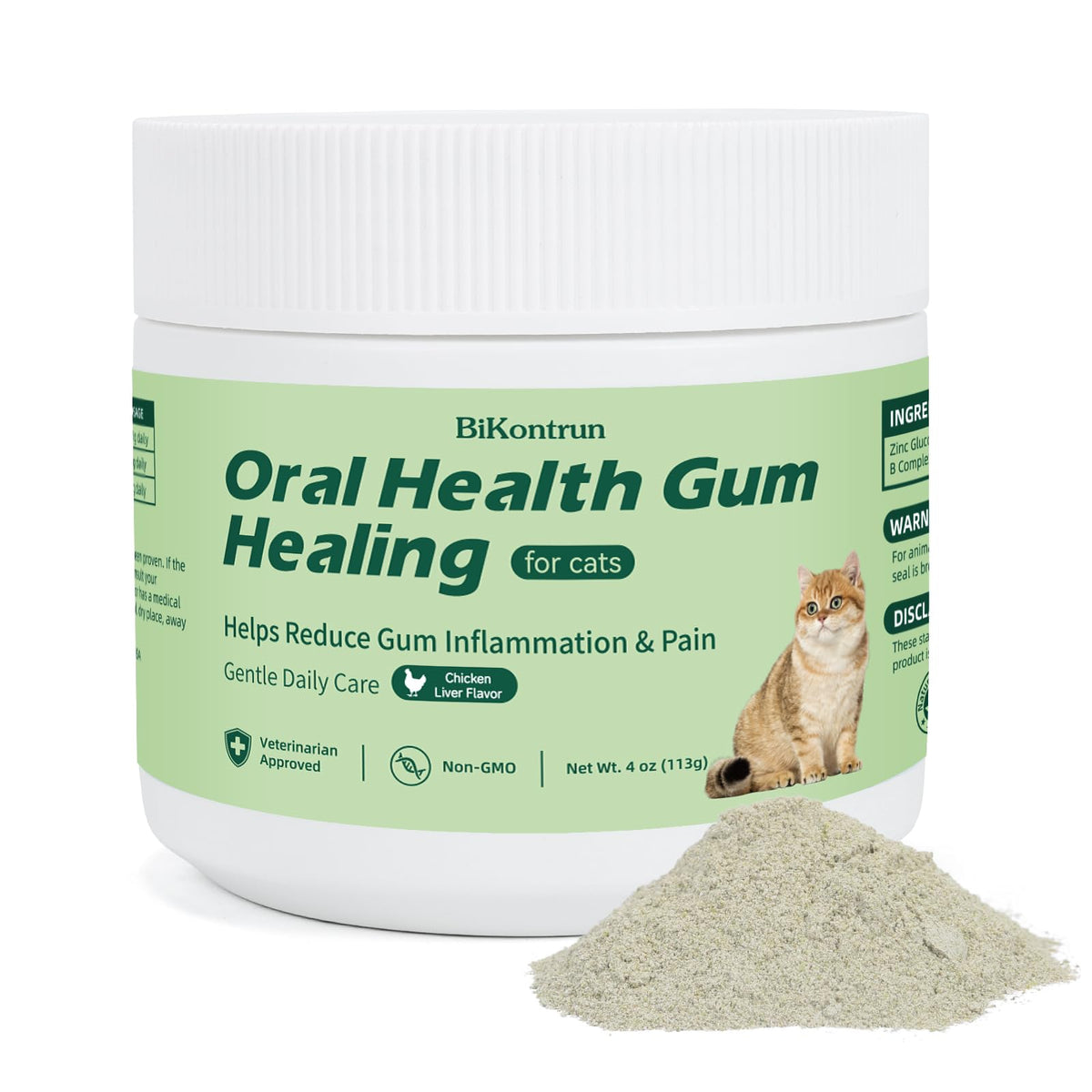 Natural Plant-Based Cat Oral Care 4 oz P22168