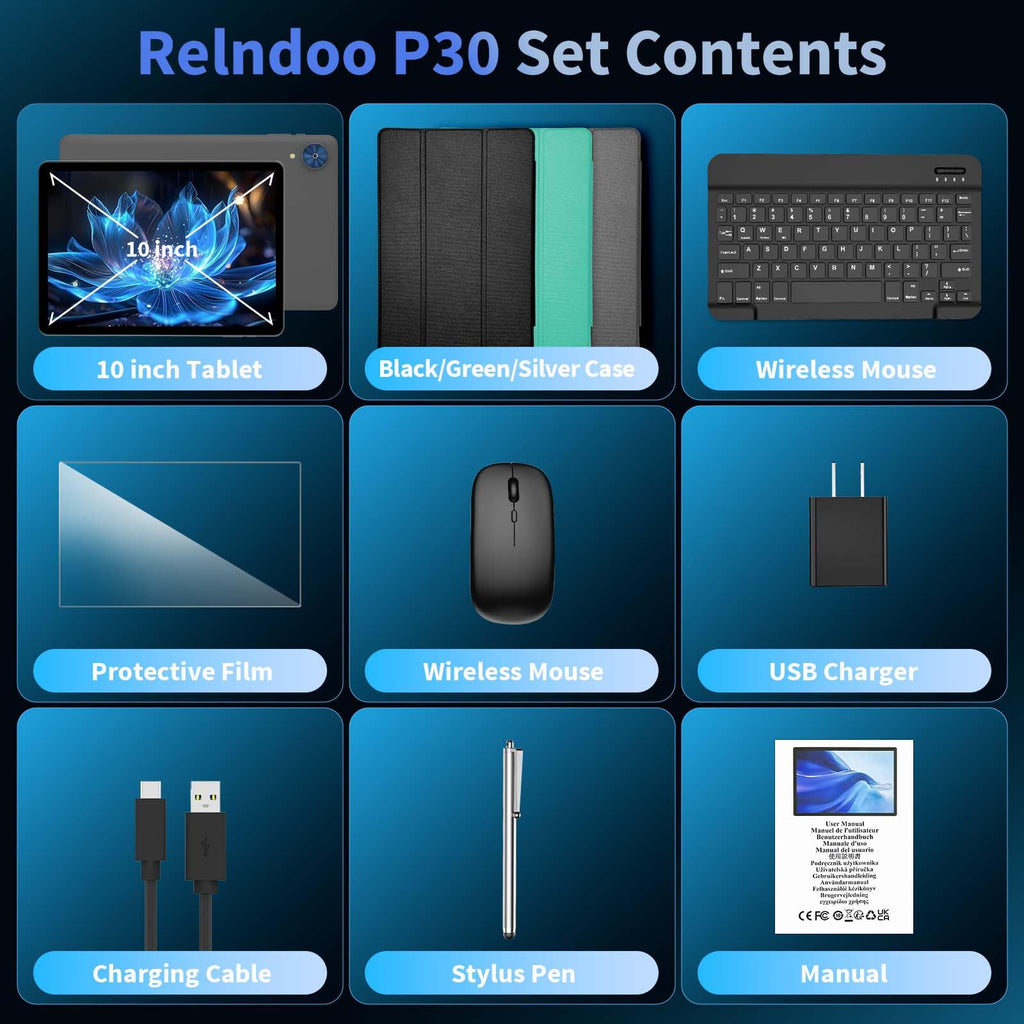 10 inch Tablet with Keyboard Q567037