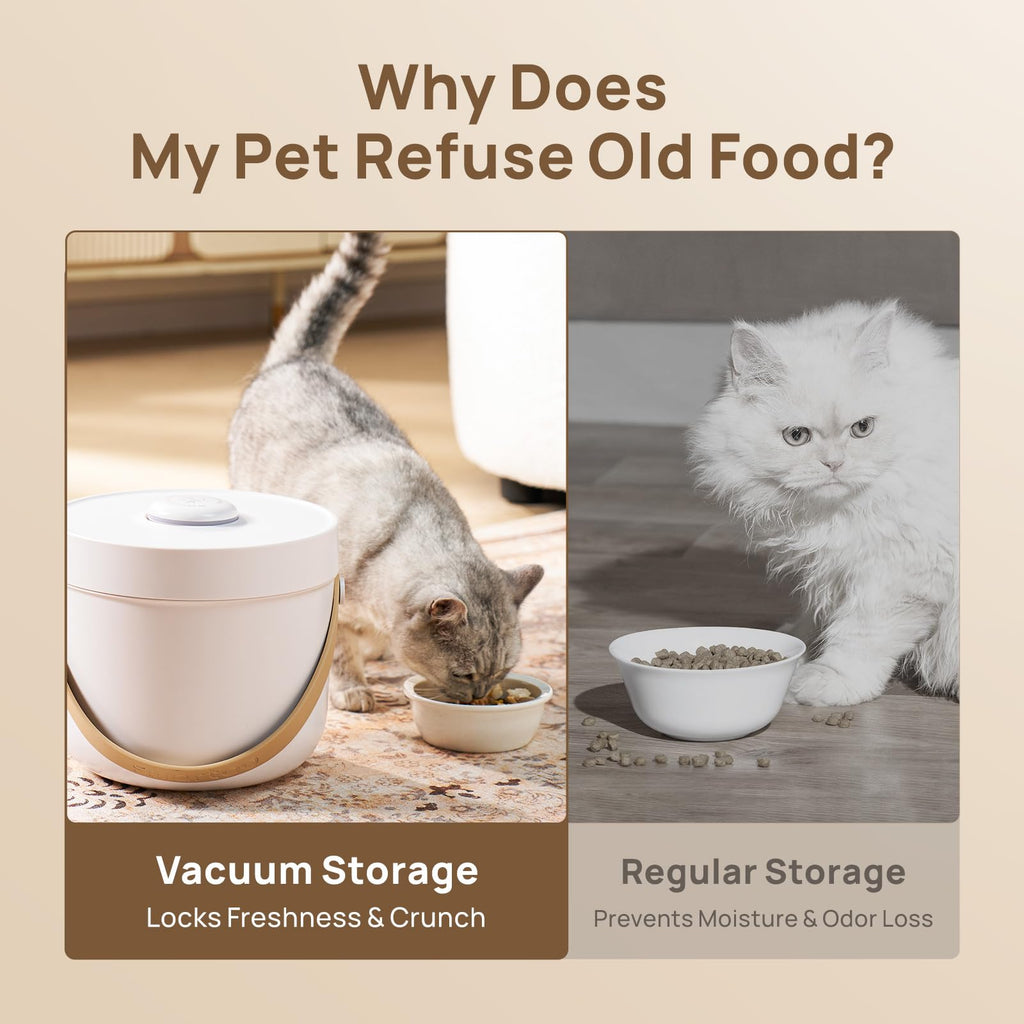 Vacuum Pet Food Storage Container 5 lb G81145