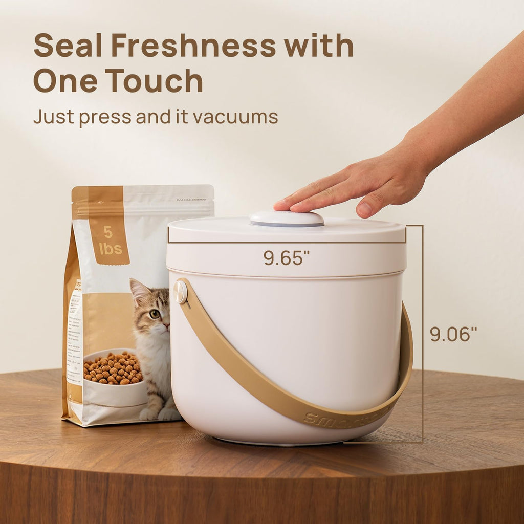 Vacuum Pet Food Storage Container 5 lb G81145