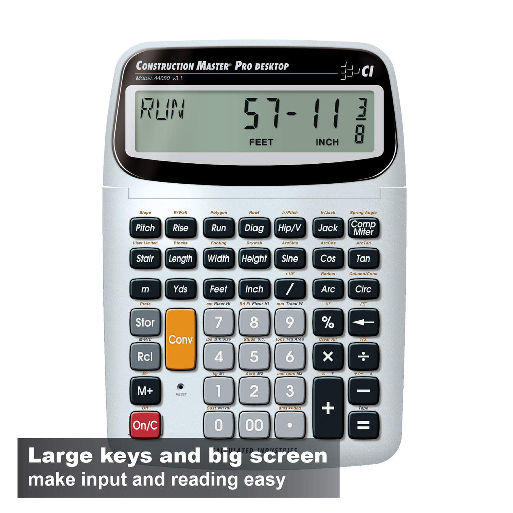 Construction Calculator with Trig Tool N83799