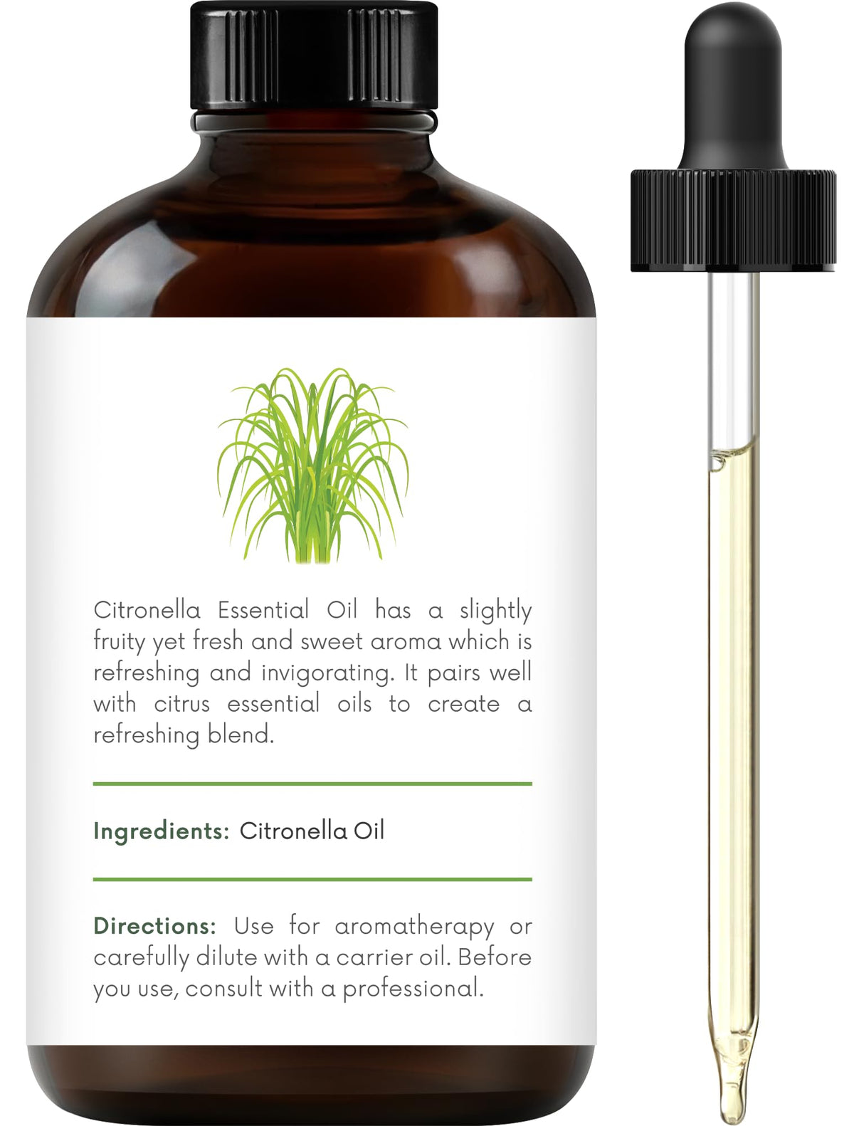 Lavender and Citronella Essential Oils 2 x 4 Fl Oz B45473