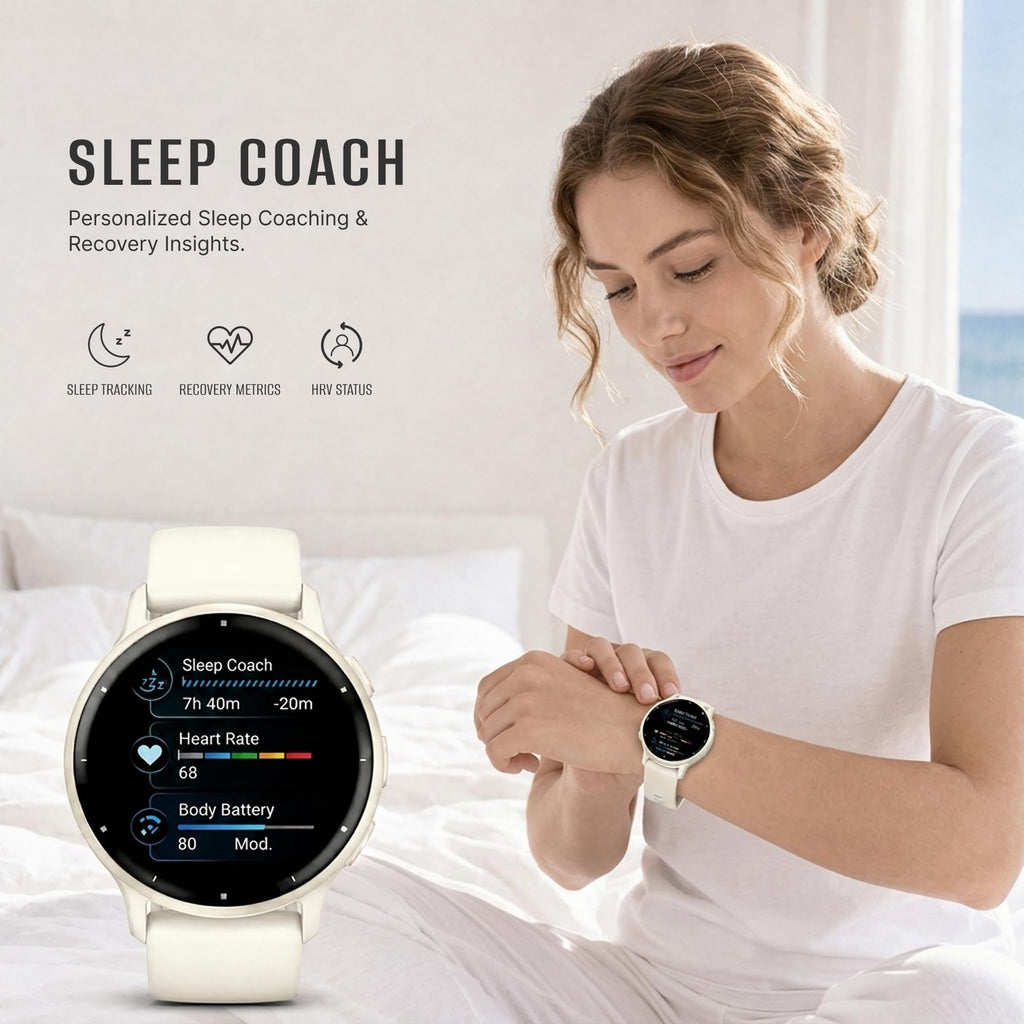 Health and Fitness GPS Smartwatch with AMOLED Display I42455