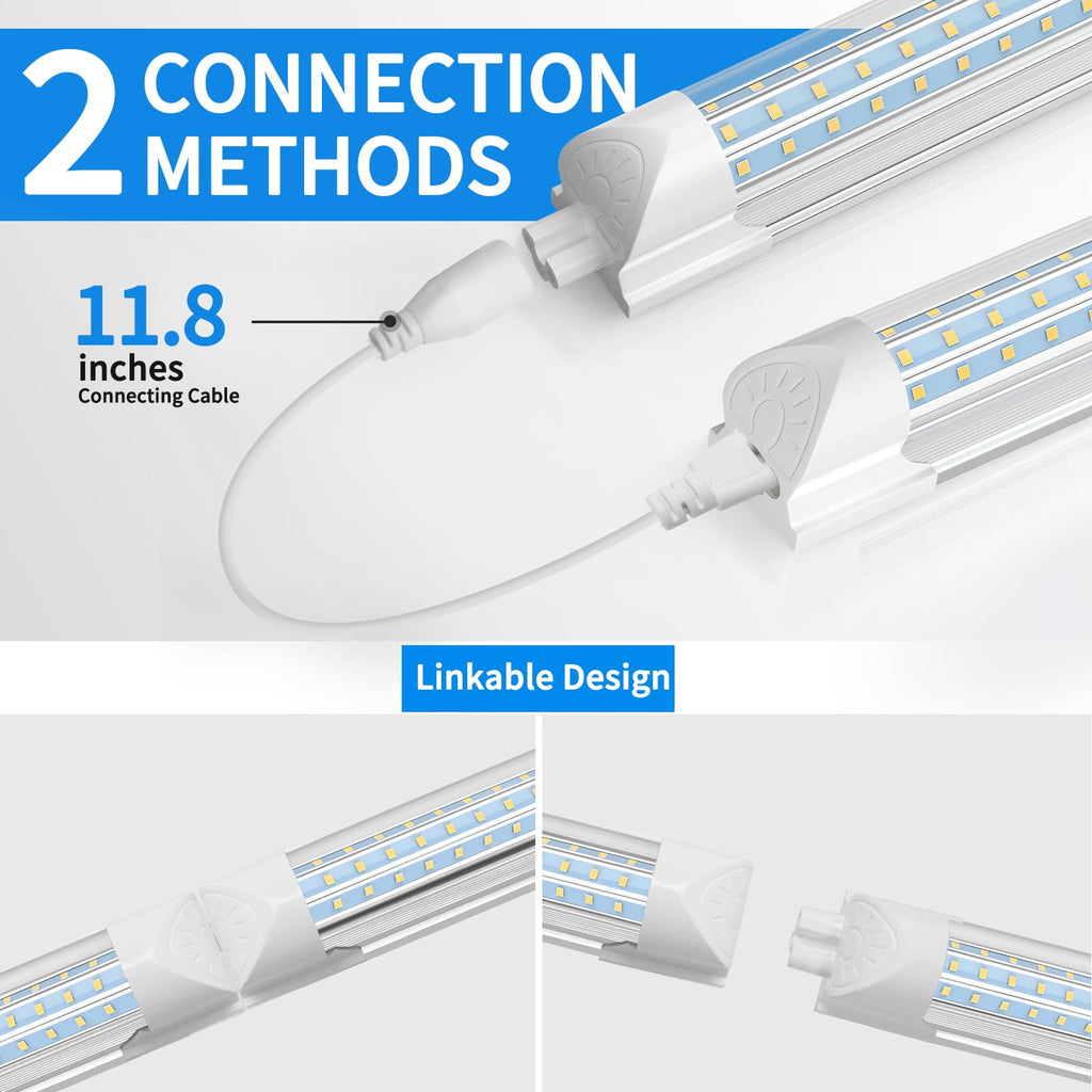 2FT 25W 3750LM 6500K Linkable LED Shop Light F86771