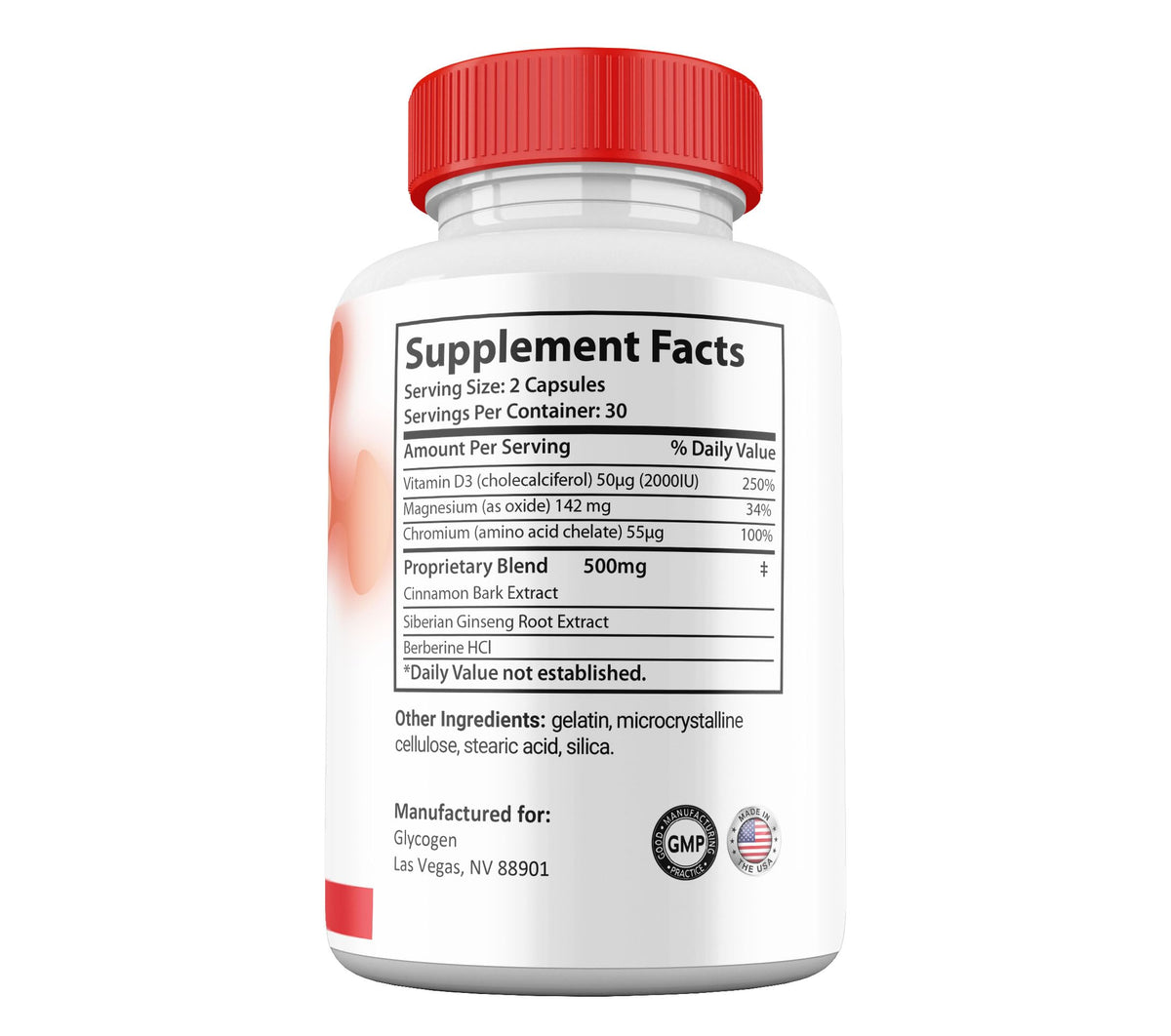 Glycogen Capsules 5 Pack G808