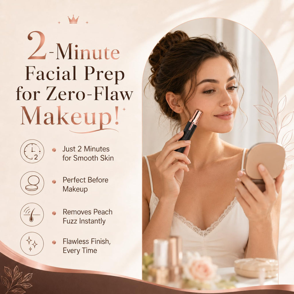 Facial Hair Removal with 2 Replacement Heads P46875