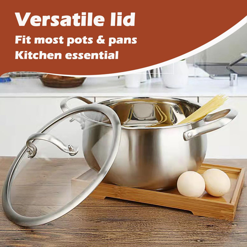 Stainless Steel Glass Lid for 12 Inch Pans and Pots J832192
